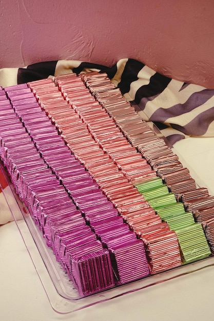 výber látok a nití